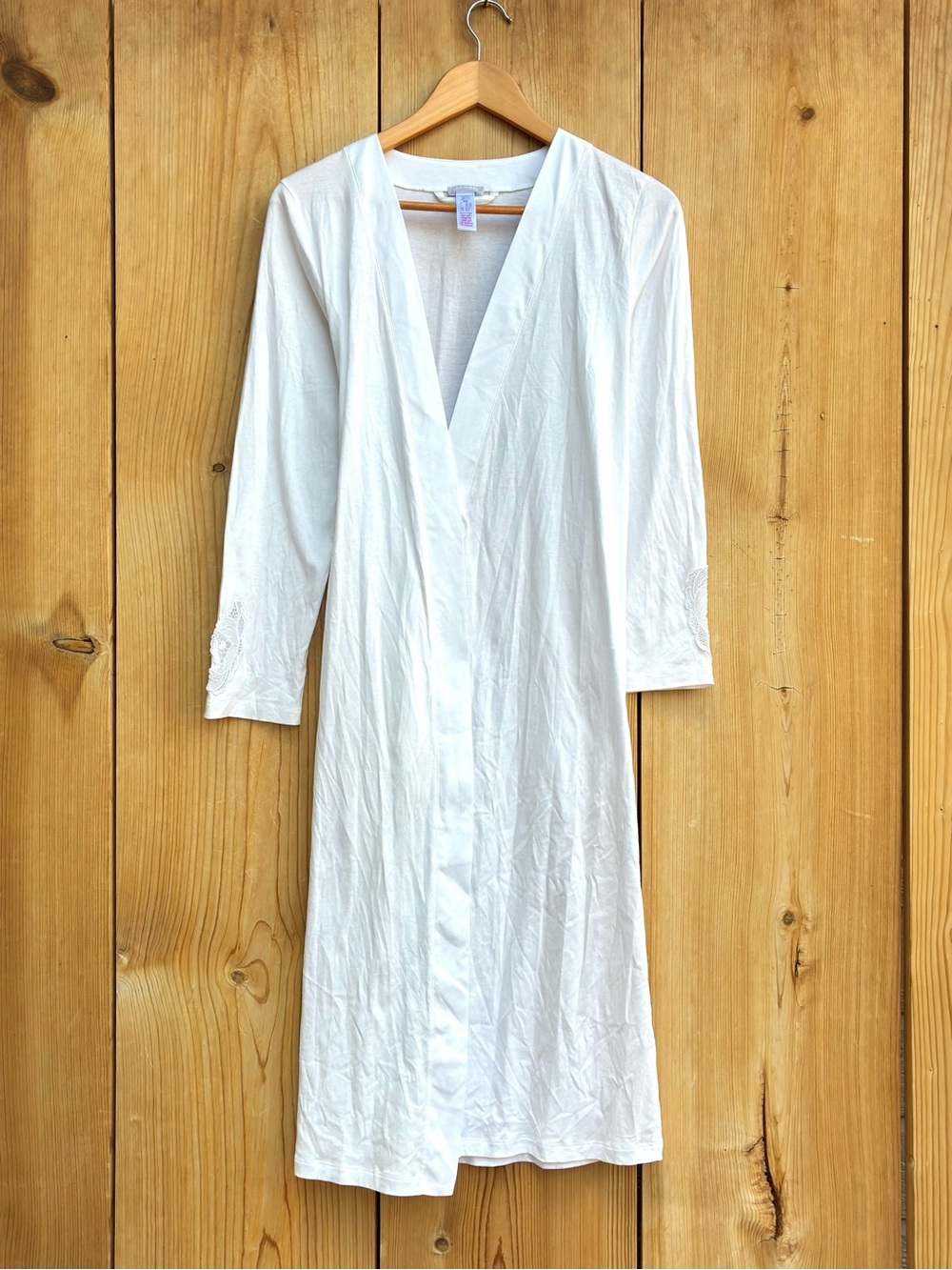 Hanro White Robe Sz XS